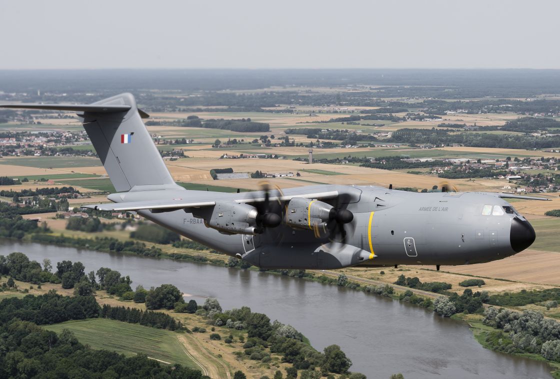 A400M operates first time at Volfa 